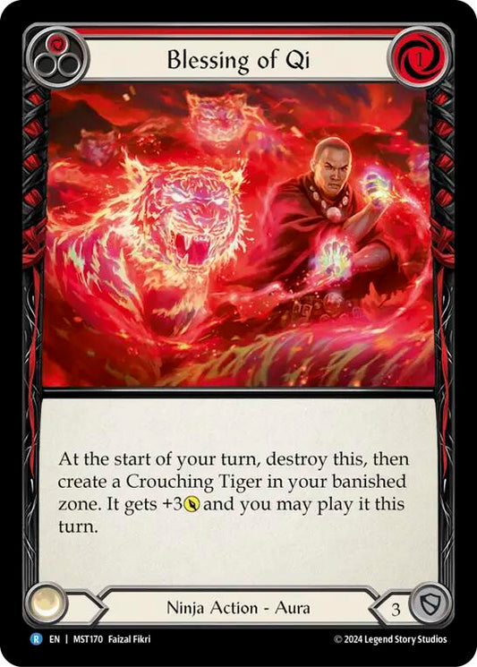 Blessing of Qi (Red) [MST - MST170]