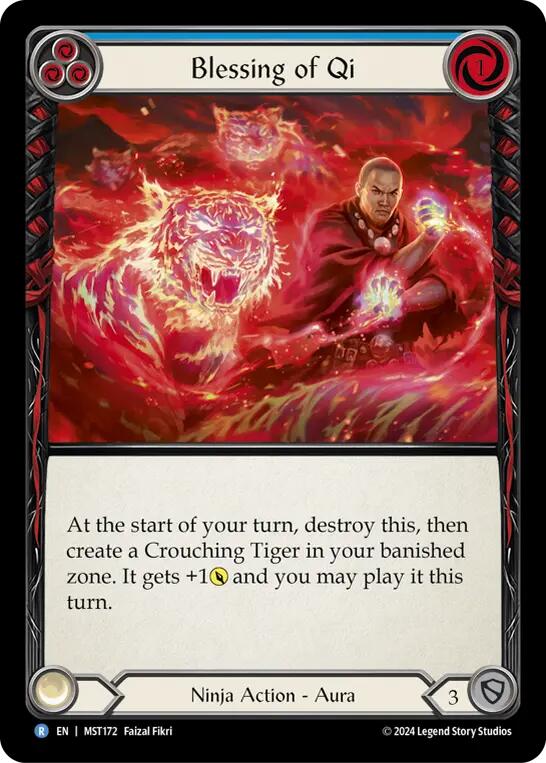 Blessing of Qi (Blue) [MST - MST172]