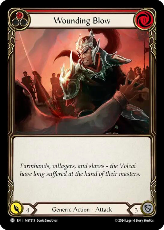 Wounding Blow (Red) [MST - MST215]