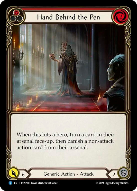 Hand Behind the Pen [ROS - ROS220]