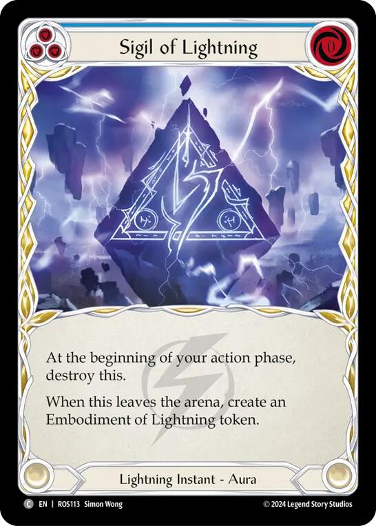 Sigil of Lightning [ROS - ROS113]