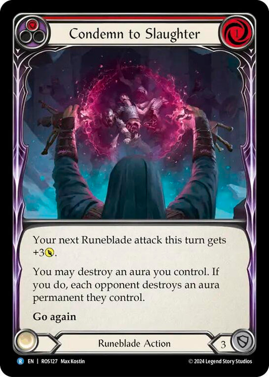 Condemn to Slaughter (Red) [ROS - ROS127]