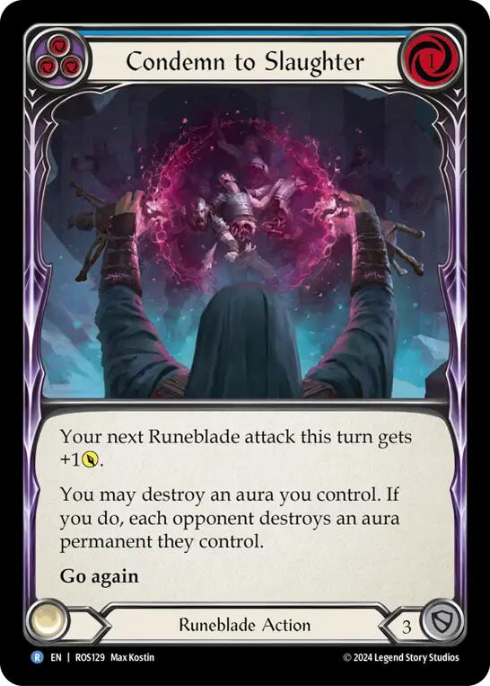 Condemn to Slaughter (Blue) [ROS - ROS129]