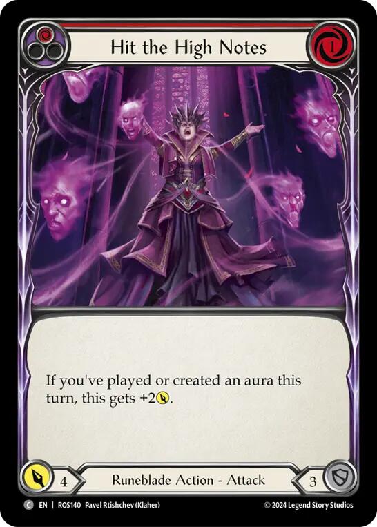 Hit the High Notes (Red) [ROS - ROS140]