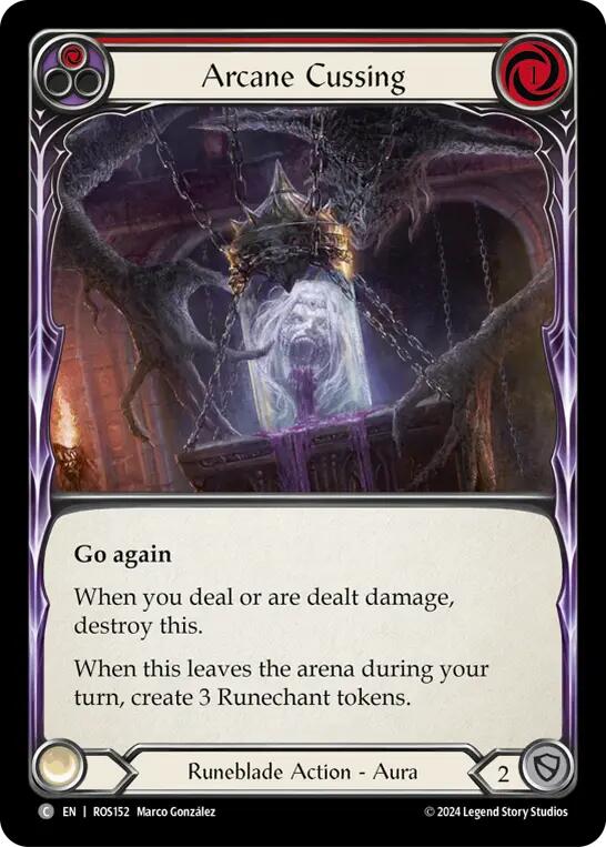 Arcane Cussing (Red) [ROS - ROS152]