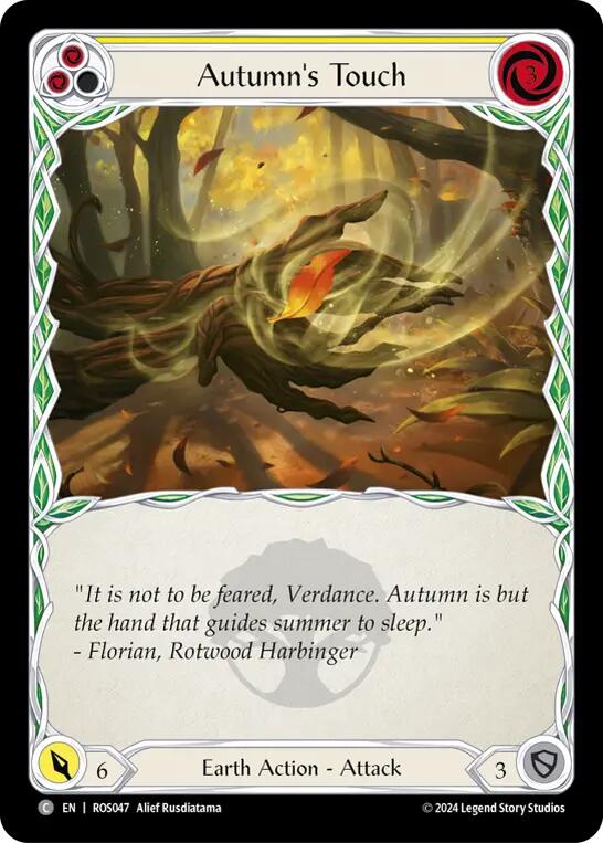 Autumn's Touch (Yellow) [ROS - ROS047]