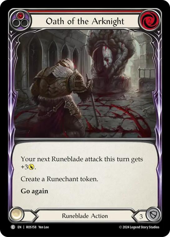 Oath of the Arknight (Red) [ROS - ROS158]