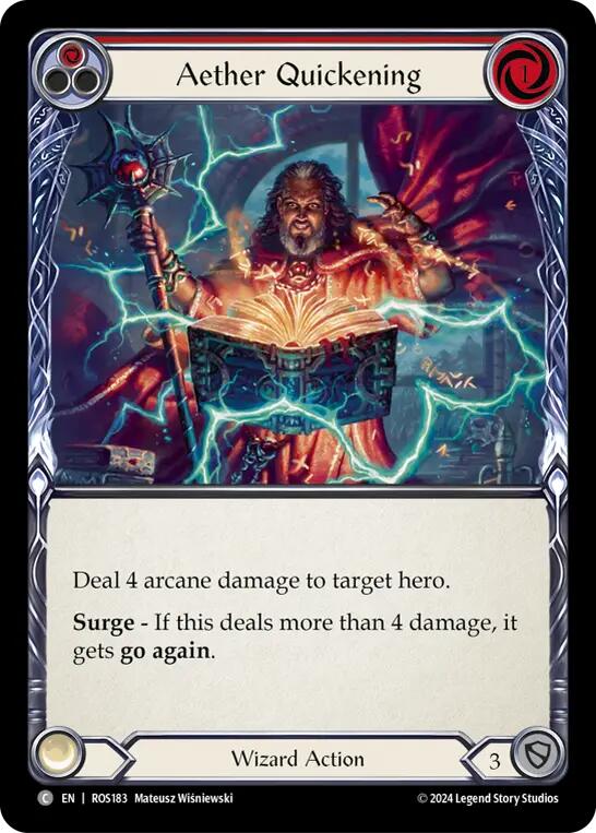 Aether Quickening (Red) [ROS - ROS183]