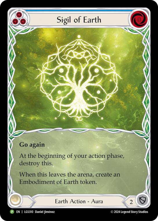 Sigil of Earth (Extended Art) - LGS310 [PR - LGS310]