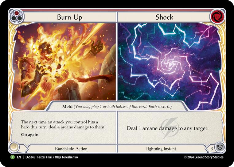 Burn Up // Shock - LGS345 [PR - LGS345]
