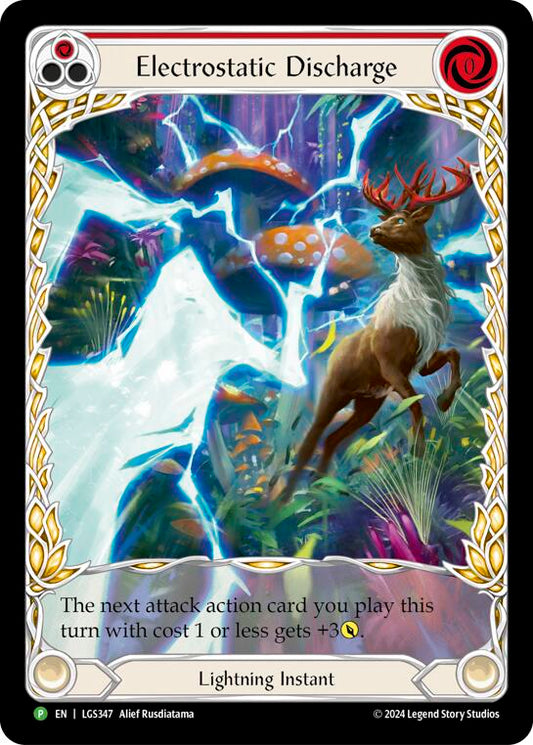 Electrostatic Discharge (Red) (Extended Art) - LGS347 [PR - LGS347]