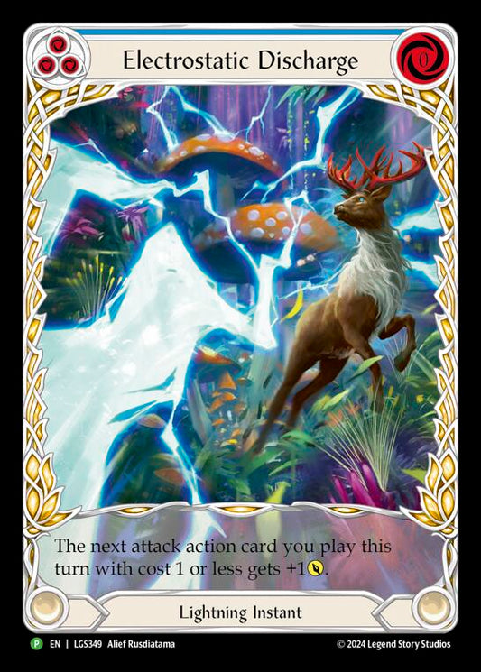 Electrostatic Discharge (Blue) (Extended Art) - LGS349 [PR - LGS349]