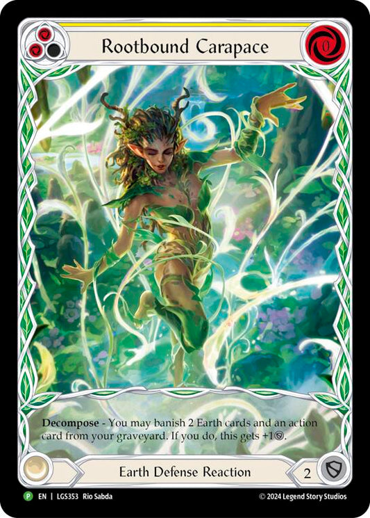 Rootbound Carapace (Yellow) (Extended Art) - LGS353 [PR - LGS353]
