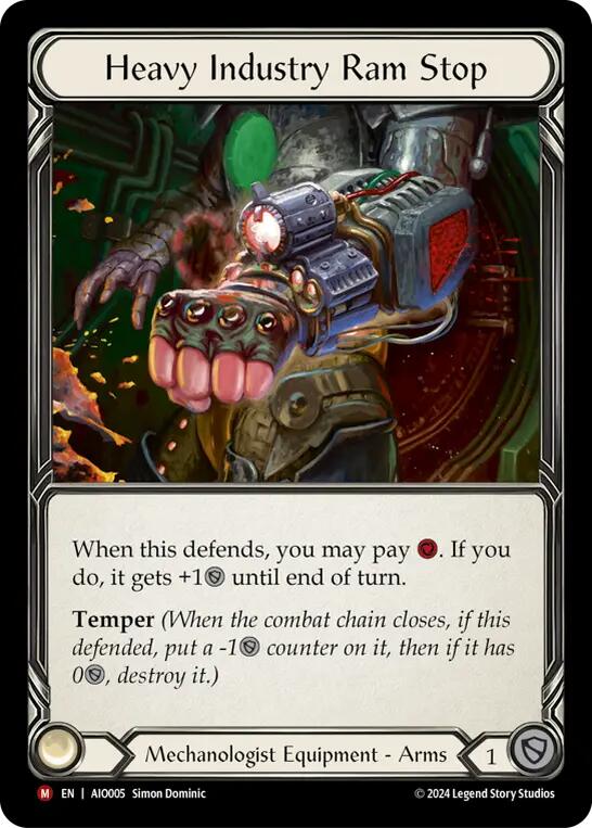 Heavy Industry Ram Stop [ADD - AIO005]