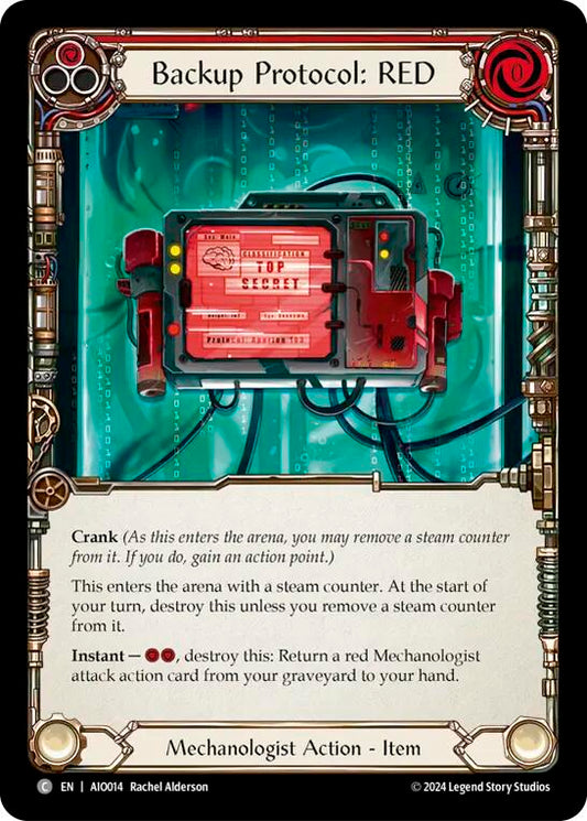 Backup Protocol: RED (Red)
