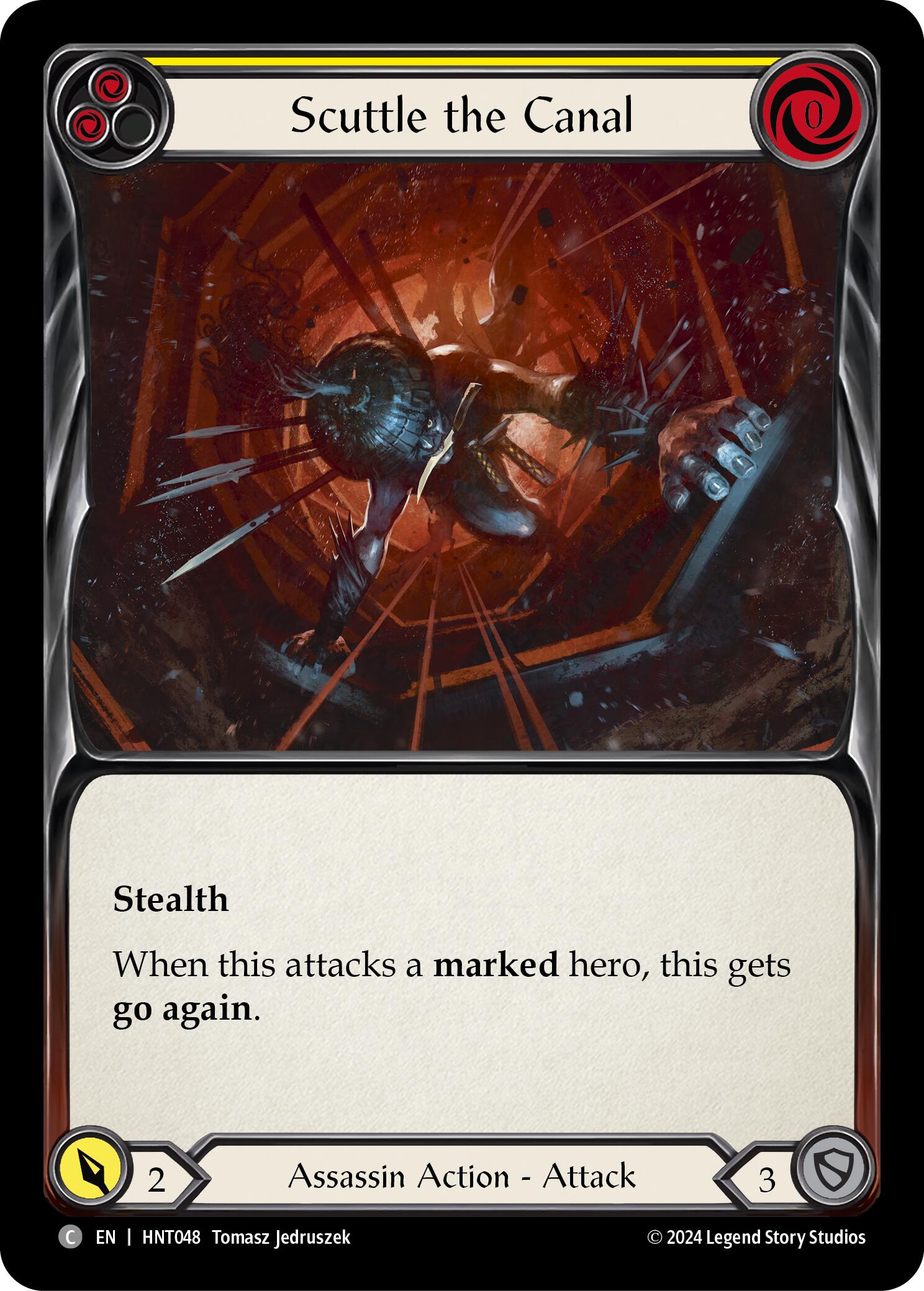 Scuttle the Canal (Yellow)