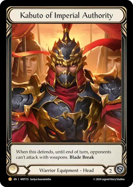 Kabuto of Imperial Authority (Extended Art) [HNT115]