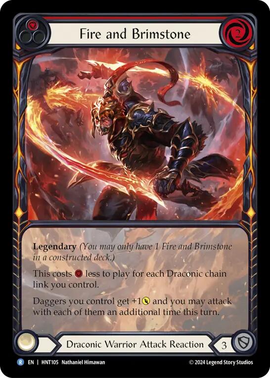 Fire and Brimstone (Extended Art) [HNT105]