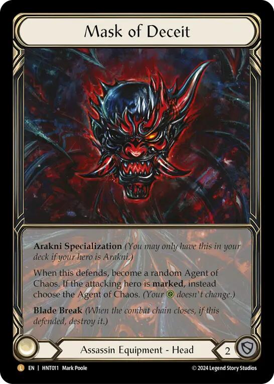 Mask of Deceit (Extended Art) [HNT011]