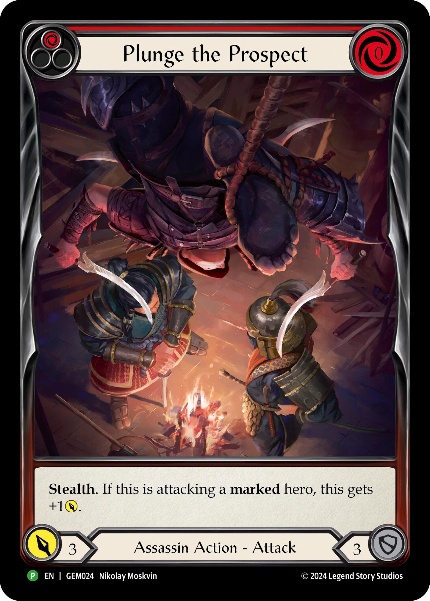 Plunge the Prospect (Red) [GEM - GEM024]