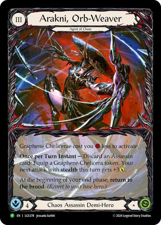 Arakni, Orb-Weaver (Extended Art) - LGS378 [PR - LGS378]