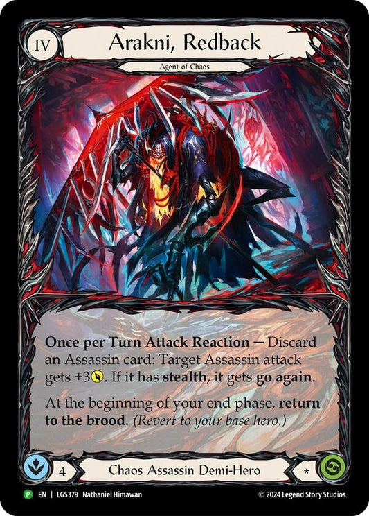 Arakni, Redback (Extended Art) - LGS379 [PR - LGS379]
