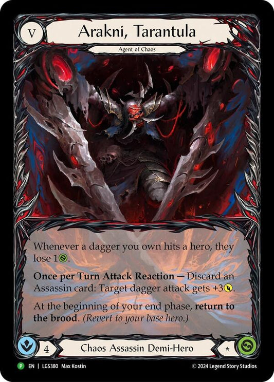 Arakni, Tarantula (Extended Art) - LGS380 [PR - LGS380]