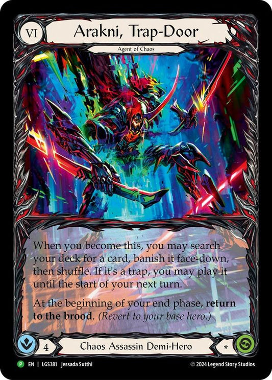 Arakni, Trap-Door (Extended Art) - LGS381 [PR - LGS381]