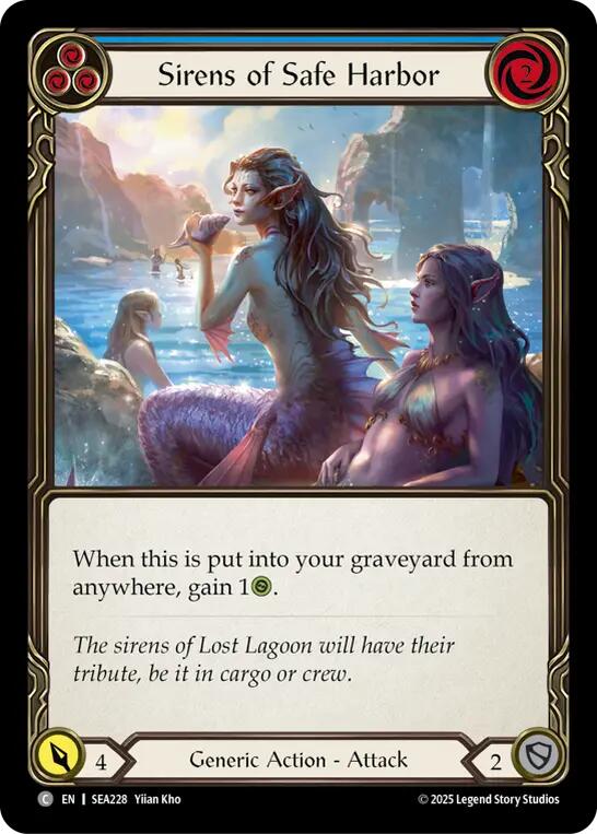 Sirens of Safe Harbor (Blue) [SEA228]