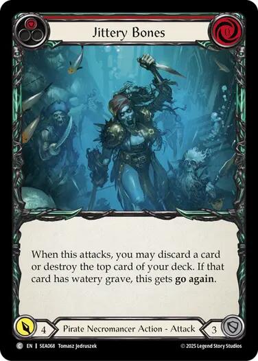 Jittery Bones (Red) [SEA068]