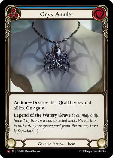 Onyx Amulet [SEA191]