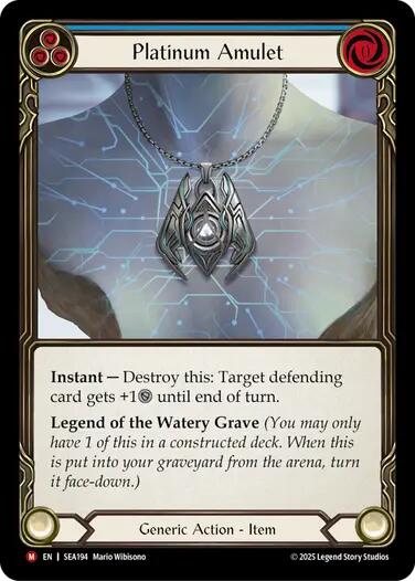 Platinum Amulet [SEA194]