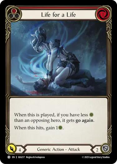 Life for a Life (Red) [SEA217]