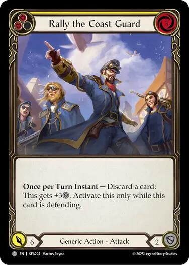 Rally the Coast Guard (Yellow) [SEA224]