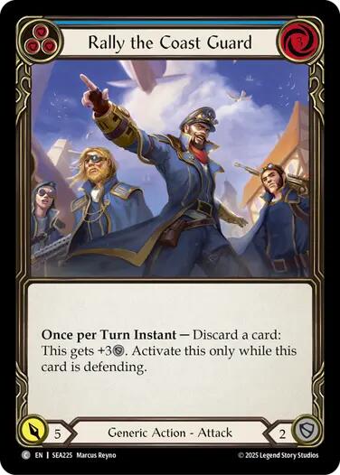 Rally the Coast Guard (Blue) [SEA225]