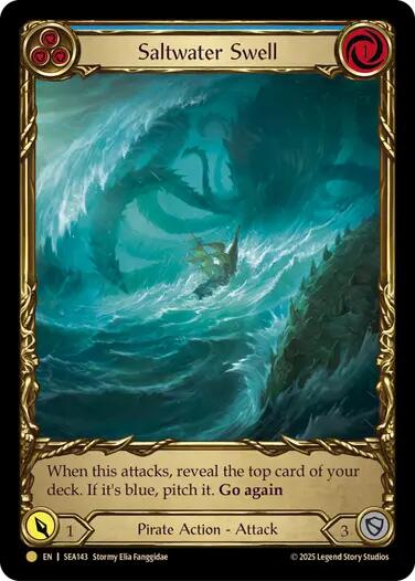 Saltwater Swell (Blue) (Treasure) [SEA142]