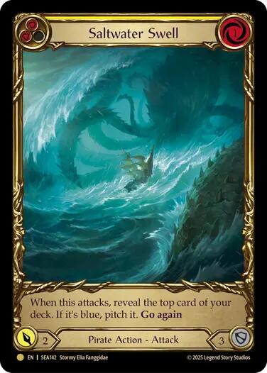 Saltwater Swell (Yellow) (Treasure) [SEA143]