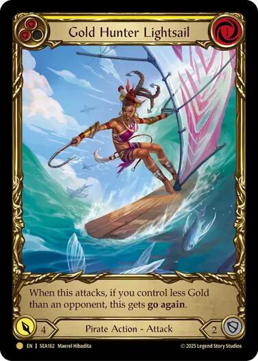 Gold Hunter Lightsail (Treasure) [SEA162]