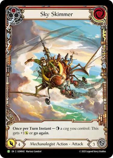 Sky Skimmer (Red) [GEM - GEM042]