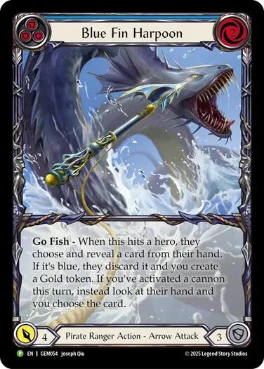 Blue Fin Harpoon [GEM - GEM054]