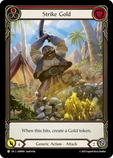 Strike Gold (Red) [GEM - GEM064]