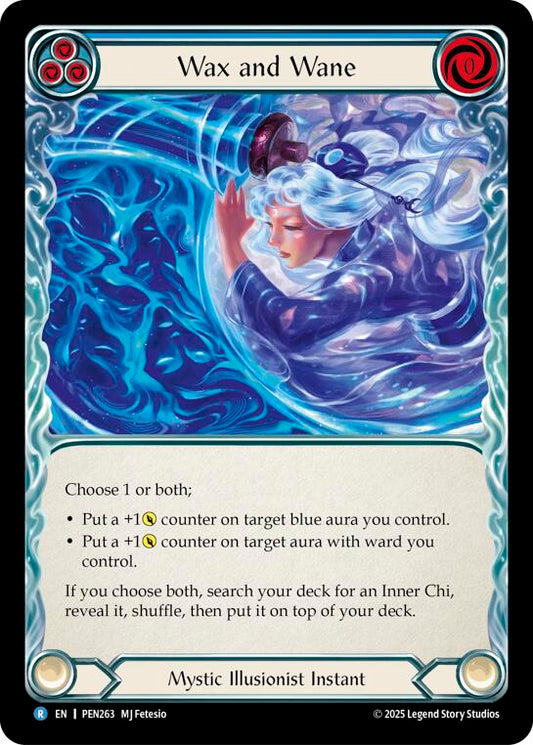 Wax And Wane (Blue)