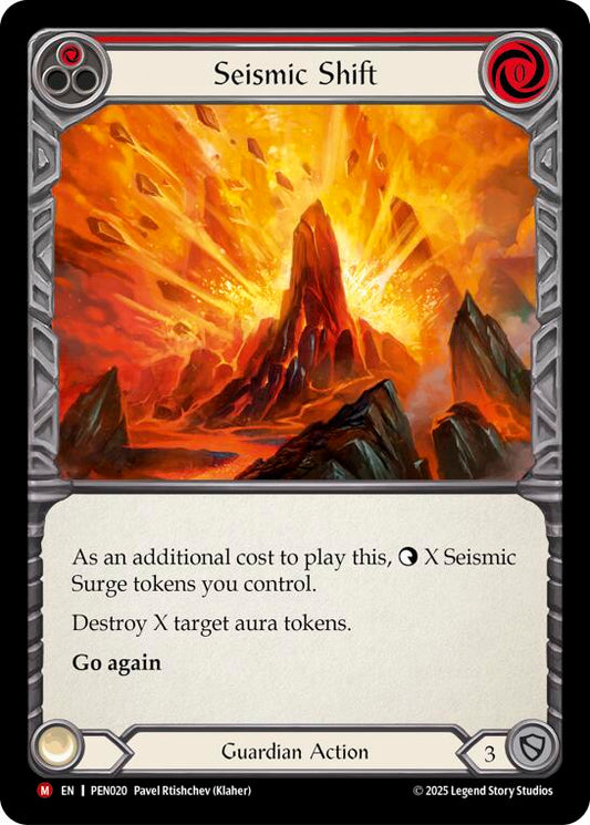 Seismic Shift (Red)