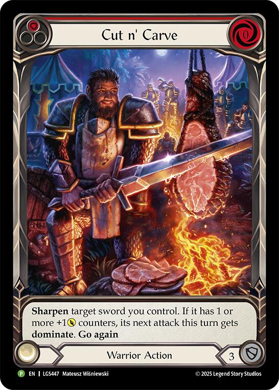 Cut N' Carve (Red) (Extended Art)