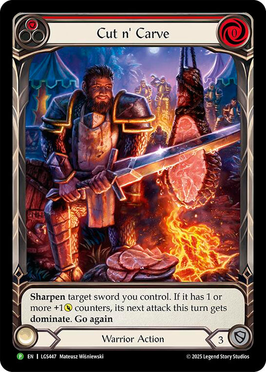 Cut N' Carve (Red) (Extended Art)