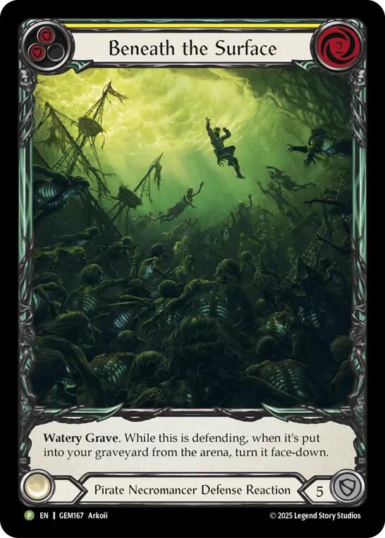 Beneath the Surface (Yellow)