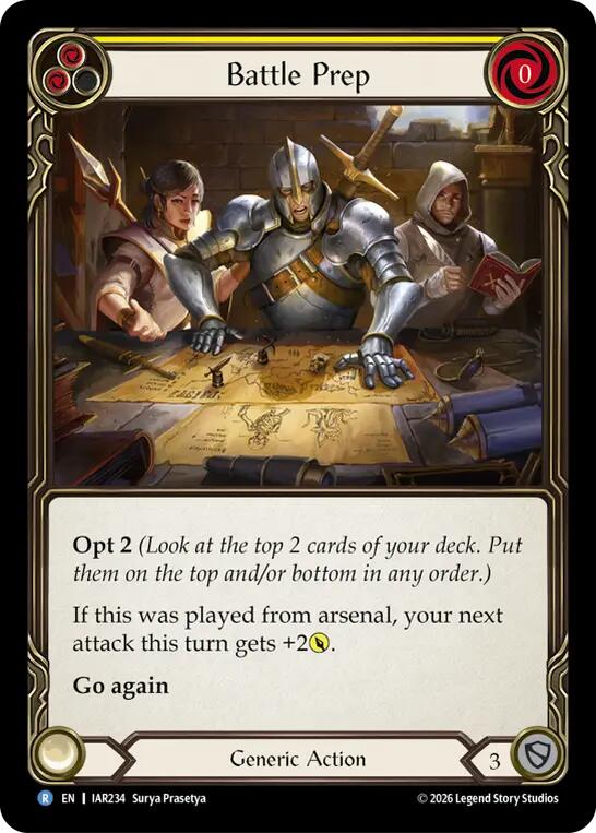 Battle Prep (Yellow)