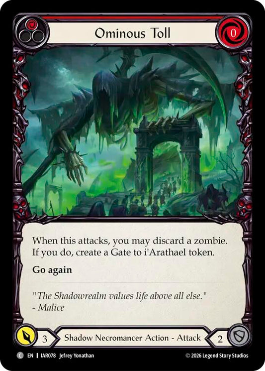 Ominous Toll (Red)
