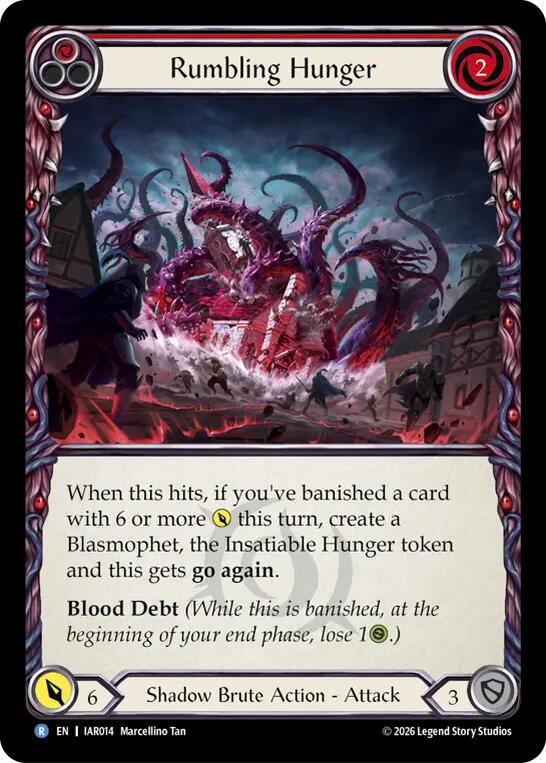 Rumbling Hunger (Red)