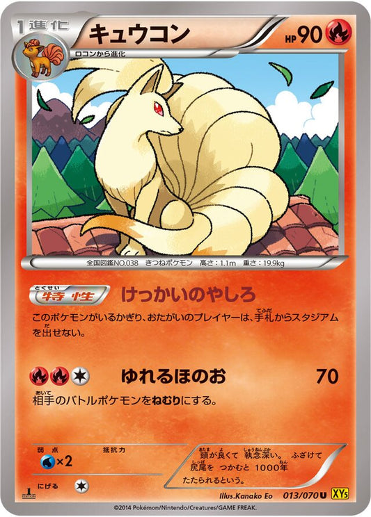 Ninetales [XY5-Bg - 013/070]
